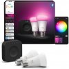 2x LED žiarovka E27 A60 8,1W = 75W 1100lm CCT + RGB SMART Smart Bluetooth ZigBee White and Color Ambiance + Bridge PRO Philips HUE 2x LED žiarovka E27 A60 8,1W = 75W 1100lm CCT + RGB SMART Smart Bluetooth ZigBee White and Color Ambiance + Bridge PRO Philips HUE