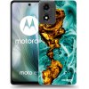 Picasee silikónový čierny obal pre Motorola Moto E14 - Goldsky Picasee silikónový čierny obal pre Motorola Moto E14 - Goldsky