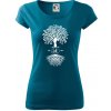 Narodeninový strom 50 - Dámske tričko Pure - XL ( Petrolejová ) Narodeninový strom 50 - Dámske tričko Pure - XL ( Petrolejová )