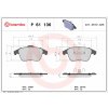 BREMBO Sada brzdových doštičiek P 61 136 BREMBO Sada brzdových doštičiek P 61 136