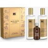 BK Brazil Keratin Gold šampón 300 ml + kondicioner 300 ml + Elixir Repair Treatment 100 ml darčeková sada