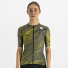 Letný cyklistický dámsky dres Sportful Cliff Supergiara kaki XL Letný cyklistický dámsky dres Sportful Cliff Supergiara kaki XL
