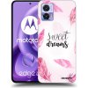 Picasee silikónový čierny obal pre Motorola Edge 30 Neo - Sladké sny Picasee silikónový čierny obal pre Motorola Edge 30 Neo - Sladké sny