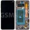 Samsung G973 Galaxy S10 - LCD displej + Dotykové sklo a Rám Farba: Čierna Samsung G973 Galaxy S10 - LCD displej + Dotykové sklo a Rám Farba: Čierna