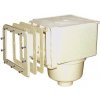 MTS skimmer V10 ABS pre fólie, 150 x 150 mm, s mosadznými zástrekmi MTS skimmer V10 ABS pre fólie, 150 x 150 mm, s mosadznými zástrekmi