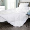 Eurofirany Antialergická prikrývka silver celoročná biela ľahká 160x200