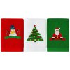 Ruhhy 26727 Súprava uterákov s vianočným motívom 40 x 30 cm, 3 ks Ruhhy 26727 Súprava uterákov s vianočným motívom 40 x 30 cm, 3 ks
