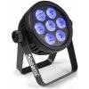 BeamZ Professional BAC500 Aluminum LED PAR 7x14W HECL RGBA-UV-CW-WW, DMX, čierny BeamZ Professional BAC500 Aluminum LED PAR 7x14W HECL RGBA-UV-CW-WW, DMX, čierny