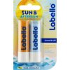 Labello Sun Protect + Hydro Care sada balzamov na pery 2 × 4,8 g