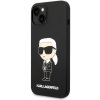 Karl Lagerfeld Liquid Silicone Ikonik NFT iPhone 14 Plus čierne Karl Lagerfeld Liquid Silicone Ikonik NFT iPhone 14 Plus čierne