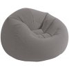 INTEX BEANLESS BAG CHAIR Nafukovacie kreslo 107 x 104 x 69 cm, sivé 68579 INTEX BEANLESS BAG CHAIR Nafukovacie kreslo 107 x 104 x 69 cm, sivé 68579