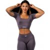 Nebbia Tvarujúci bezšvový crop top FLOW SEAMLESS 499 - M - růžová Nebbia Tvarujúci bezšvový crop top FLOW SEAMLESS 499 - M - růžová