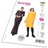Strih Burda 6068 - Puzdrové šaty s výstrihom na chrbte, plesové šaty Strih Burda 6068 - Puzdrové šaty s výstrihom na chrbte, plesové šaty