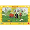 Dino Puzzle Krtko na výlete 15 dielov Dino Puzzle Krtko na výlete 15 dielov
