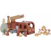 LITTLE DUTCH Nákladiak hasičský drevený LITTLE DUTCH Nákladiak hasičský drevený