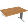 Rokovací stôl Flex, 120x75,5x80 cm, jelša/kov Rokovací stôl Flex, 120x75,5x80 cm, jelša/kov