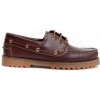 Purapiel námornícke mokasíny 95738 hnedé