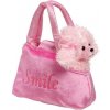 ružová kabelka Pudel v kabelke Trixi
