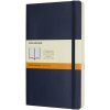 Moleskine Zápisník mäkké dosky A5 linajkový modrý Moleskine Zápisník mäkké dosky A5 linajkový modrý
