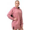 Nebbia Dlhá everyday HERO mikina s kapucňou 580 - XS - růžová Nebbia Dlhá everyday HERO mikina s kapucňou 580 - XS - růžová