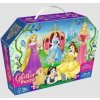 Trefl Puzzle v kufríku Disney: Šťastné princezné 70 dielikov, trblietavé Trefl Puzzle v kufríku Disney: Šťastné princezné 70 dielikov, trblietavé