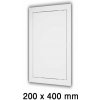 Plastové revízne dvierka 200 x 400 mm s montážnym golierom MIKAWI 59-2855 Plastové revízne dvierka 200 x 400 mm s montážnym golierom MIKAWI 59-2855