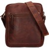Lagen pánska kožená taška cez rameno 223603 hnedá