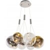 Asir | LED luster na lanku ENNA 9xG9/5W/230V 3000K dymová/zlatá | AS2654 Asir | LED luster na lanku ENNA 9xG9/5W/230V 3000K dymová/zlatá | AS2654