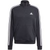 adidas Essentials Fleece 3-Stripes 1/4-Zip M HZ6235 sweatshirt (190784) Black S adidas Essentials Fleece 3-Stripes 1/4-Zip M HZ6235 sweatshirt (190784) Black S