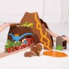 Bigjigs Rail Dřevěná vláčkodráha dinosauři Bigjigs Rail Dřevěná vláčkodráha dinosauři