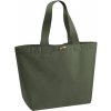 Westford Mill Bavlnená taška WM855 Olive Green 40 x 39 x 19 cm Westford Mill Bavlnená taška WM855 Olive Green 40 x 39 x 19 cm