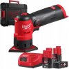 Milwaukee 4933479681 Aku subkompaktní bodová vibrační bruska M12 FDSS-422X Milwaukee 4933479681 Aku subkompaktní bodová vibrační bruska M12 FDSS-422X