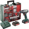 Metabo 602206880 - BS 14.4 Set - AKU vŕtačka so skrutkovačom, 14.4V 2x2Ah Li-Power, Nabíjačka SC 30, Kufor z umelej hmoty, Mobilná dielňa Metabo 602206880 - BS 14.4 Set - AKU vŕtačka so skrutkovačom, 14.4V 2x2Ah Li-Power, Nabíjačka SC 30, Kufor z umelej hmoty, Mobilná dielňa