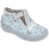 Befado detské papuče Sponky modré veľkosť 21 Befado detské papuče Sponky modré veľkosť 21
