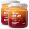 Vilgain Extra džem mango s ananásom a malinami bez pridaného cukru Multipack 2 x 200 g
