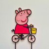 Peppa Pig na bicykly Peppa Pig na bicykly