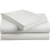 TEXTILOMANIE Bavlnená prestieradlo s gumou Standard 90 × 200 cm, biele TEXTILOMANIE Bavlnená prestieradlo s gumou Standard 90 × 200 cm, biele