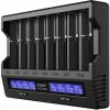 Nabíjačka XTAR VC8S 10440-26650 AAA AA A SC C Li-ION/Ni-MH, 8 kanálov, USB-C Nabíjačka XTAR VC8S 10440-26650 AAA AA A SC C Li-ION/Ni-MH, 8 kanálov, USB-C