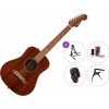 Fender California Standard Redondo Mini Premium SET Natural Sapele Akustická gitara Fender California Standard Redondo Mini Premium SET Natural Sapele Akustická gitara