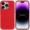 Kryt na iPhone 14 Pro Max gumový červený Kryt na iPhone 14 Pro Max gumový červený