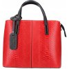 Dámská kožená kabelka 960 červená