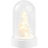 Slovakia Trend Strend Pro 8091617 - Dekorácia MagicHome Vianoce, biely stromček v kupole, LED, teplá biela, interiér, 5,5x9 cm Slovakia Trend Strend Pro 8091617 - Dekorácia MagicHome Vianoce, biely stromček v kupole, LED, teplá biela, interiér, 5,5x9 cm
