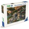 RAVENSBURGER Vlci na jaře 1500 dielov RAVENSBURGER Vlci na jaře 1500 dielov