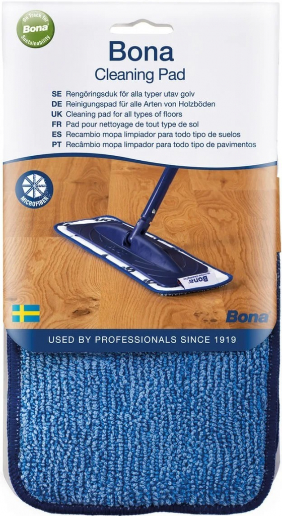 Bona Cleaning Pad Náhrada na mop návlek modrý