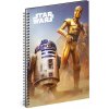 Presco Group špirálový blok Star Wars Droid linajkovaný A5