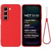 VSETKONAMOBIL 99898 RUBBER Ochranný obal pre Infinix Hot 50 5G červený VSETKONAMOBIL 99898 RUBBER Ochranný obal pre Infinix Hot 50 5G červený