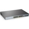 Zyxel GS1350-26HP 26portový inteligentný spravovaný CCTV PoE switch, dlhý dosah, 375W, 24x GbE, 2x combo RJ45/SFP GS1350-26HP-EU0101F ZyXEL Zyxel GS1350-26HP 26portový inteligentný spravovaný CCTV PoE switch, dlhý dosah, 375W, 24x GbE, 2x combo RJ45/SFP GS1350-26HP-EU0101F ZyXEL