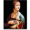 Maľovanie podľa čísel Dáma s hranostajom Leonardo da Vinci