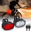 Solight set nabíjacích cyklo svietidiel, 160lm predné, zadné červená, Li-Ion, USB WN47 Solight set nabíjacích cyklo svietidiel, 160lm predné, zadné červená, Li-Ion, USB WN47