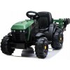 mamido Detský elektrický traktor Farmer s vlečkou a lopatou zelený mamido Detský elektrický traktor Farmer s vlečkou a lopatou zelený